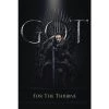 Game Of Thrones GoT- Jon Snow For The Throne Poster G2