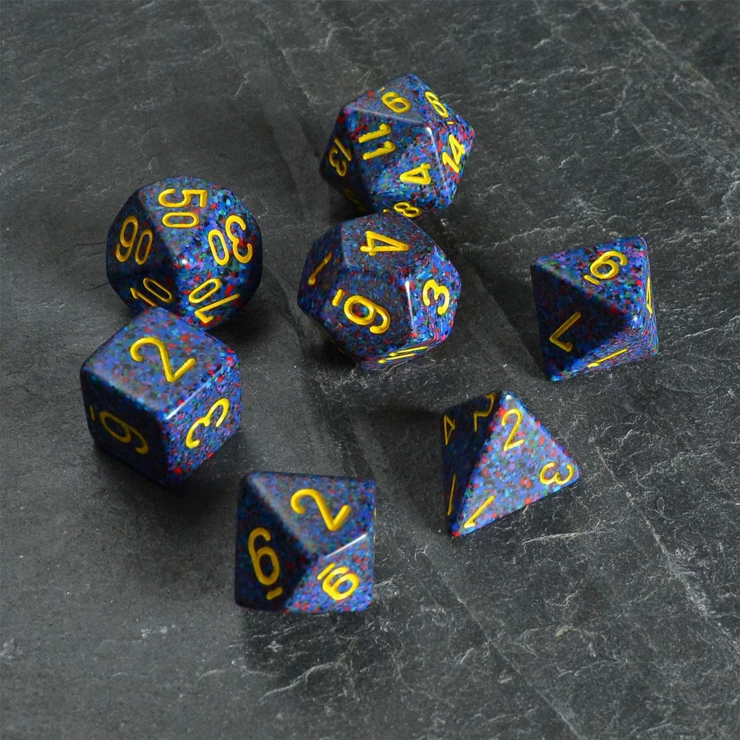 Chessex Speckled Poly 7 Set Twilight 5 Chessex Speckled Poly 7 Set Twilight