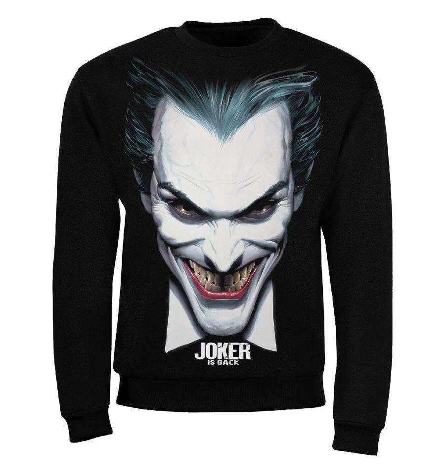 Geek-Aboo Geek Gear Joker Is Back Sweatshirt 3 Geek-Aboo Geek Gear Joker Is Back Sweatshirt