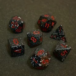 Chessex Speckled Poly 7 Set Space