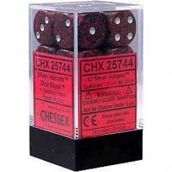 Chessex Speckled D6 Silver Volcano Set
