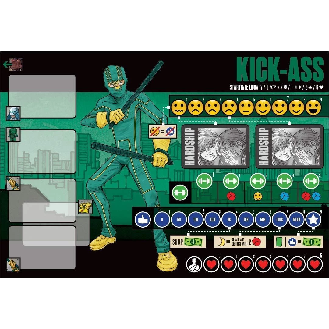 Kick Ass Film & TV Kick-Ass: The Board Game 10 Kick Ass Film & TV Kick-Ass: The Board Game