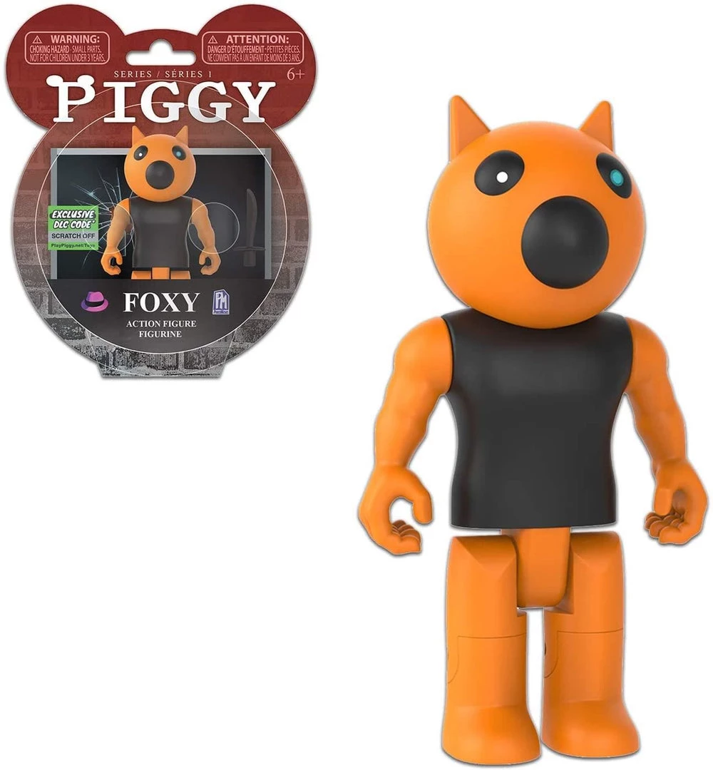 Gaming Piggy S1 - Foxy 4" Action Figure 4 Gaming Piggy S1 - Foxy 4" Action Figure