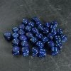 Chessex Speckled D6 Set Of 36 Cobalt Tabletop 2 Chessex Speckled D6 Set Of 36 Cobalt Tabletop