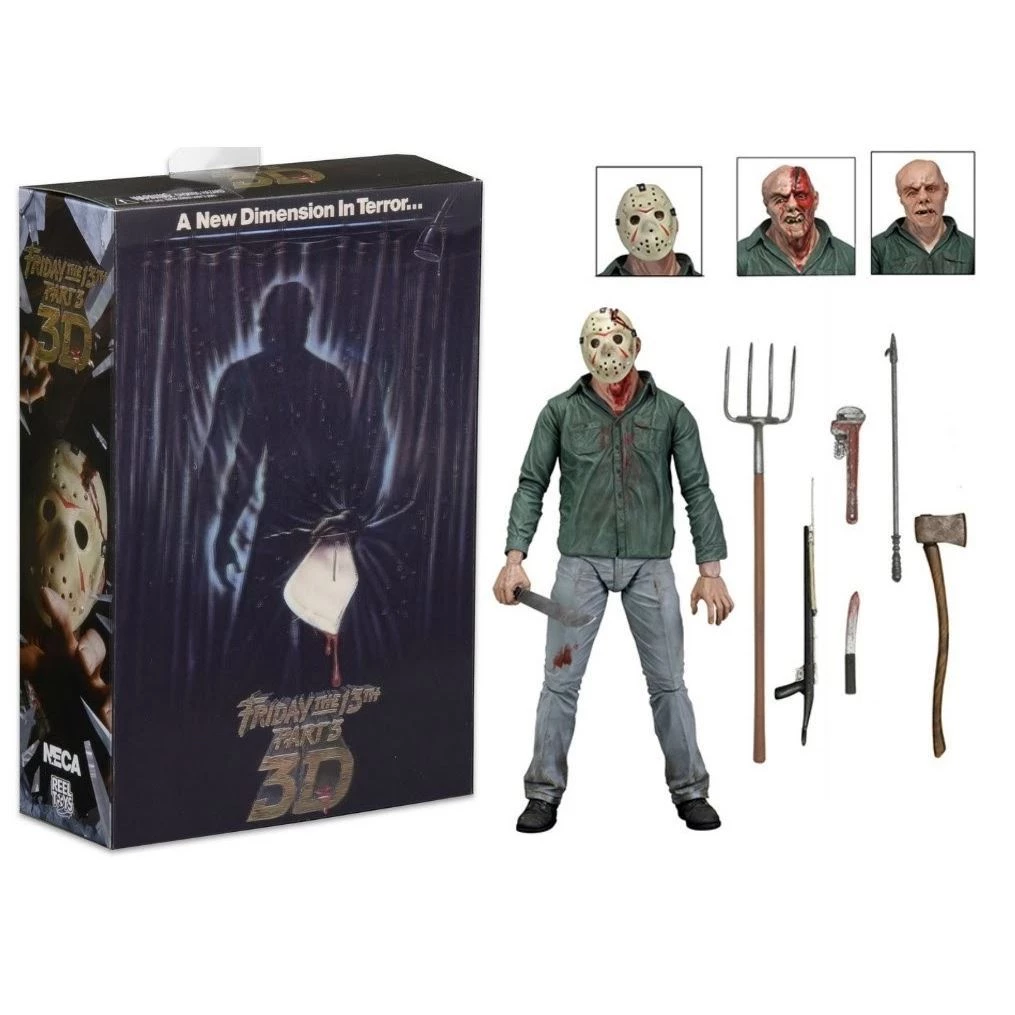 Friday The 13th 7" Ultimate Part 3 Jason Figurine 4 Friday The 13th 7" Ultimate Part 3 Jason Figurine