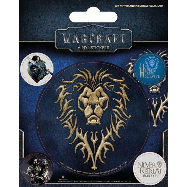 World Of Warcraft Gaming WARCRAFT (THE ALLIANCE) STICKE 4 World Of Warcraft Gaming WARCRAFT (THE ALLIANCE) STICKE