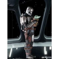 Star Wars The Mandalorian And Grogu 1:10 Scale Statue