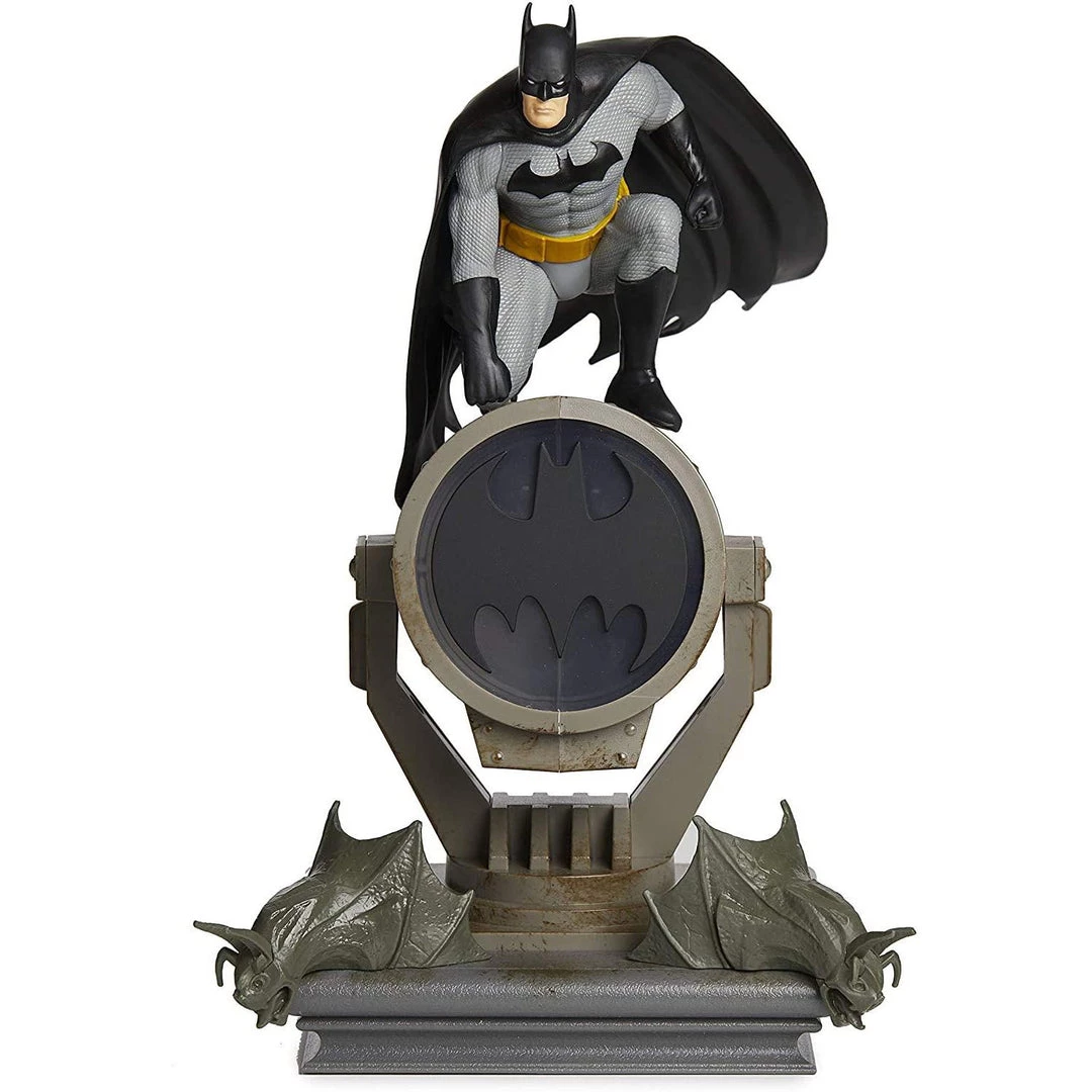 Batman Figurine Bat Signal Table Lamp PALADONE 7 Batman Figurine Bat Signal Table Lamp PALADONE