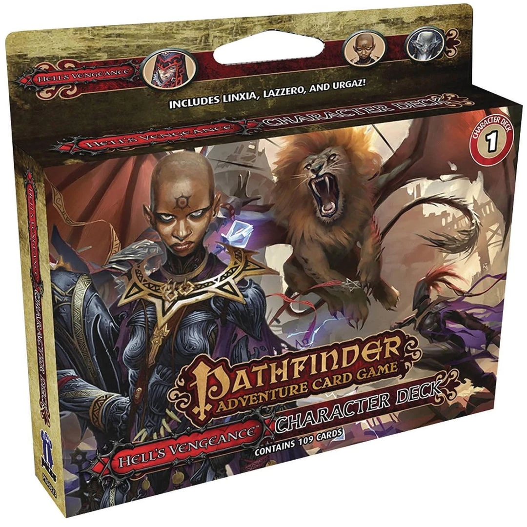 Tabletop Pathfinder: Adventure Card Game - Hell's Vengeance Character Deck 1 3 Tabletop Pathfinder: Adventure Card Game - Hell's Vengeance Character Deck 1
