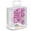 Oakie Doakie Dice Tabletop Oakie Doakie 16mm D6 Set Of 12 - Gemdice, Magnolia 2 Oakie Doakie Dice Tabletop Oakie Doakie 16mm D6 Set Of 12 - Gemdice, Magnolia