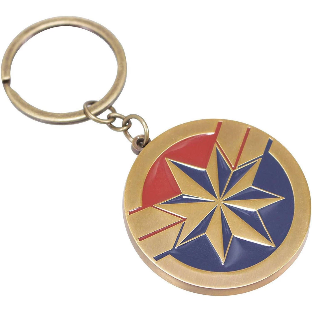 Captain Marvel Insignia Metal Keychain Film & TV 3 Captain Marvel Insignia Metal Keychain Film & TV