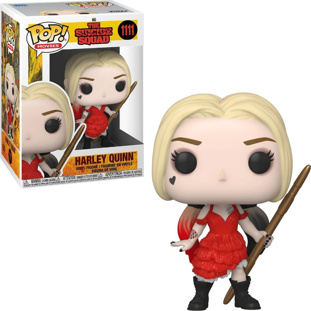 POP! Movies: The Suicide Squad Harley Quinn (Damaged Dress) Film & TV 4 POP! Movies: The Suicide Squad Harley Quinn (Damaged Dress) Film & TV