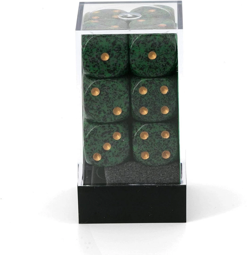 Chessex Dice Speckled Golden Recon 6 Chessex Dice Speckled Golden Recon