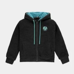 Geek-Aboo Geek Gear Assassin's Creed: Black Zip Teddy Hoodie 9 Geek-Aboo Geek Gear Assassin's Creed: Black Zip Teddy Hoodie