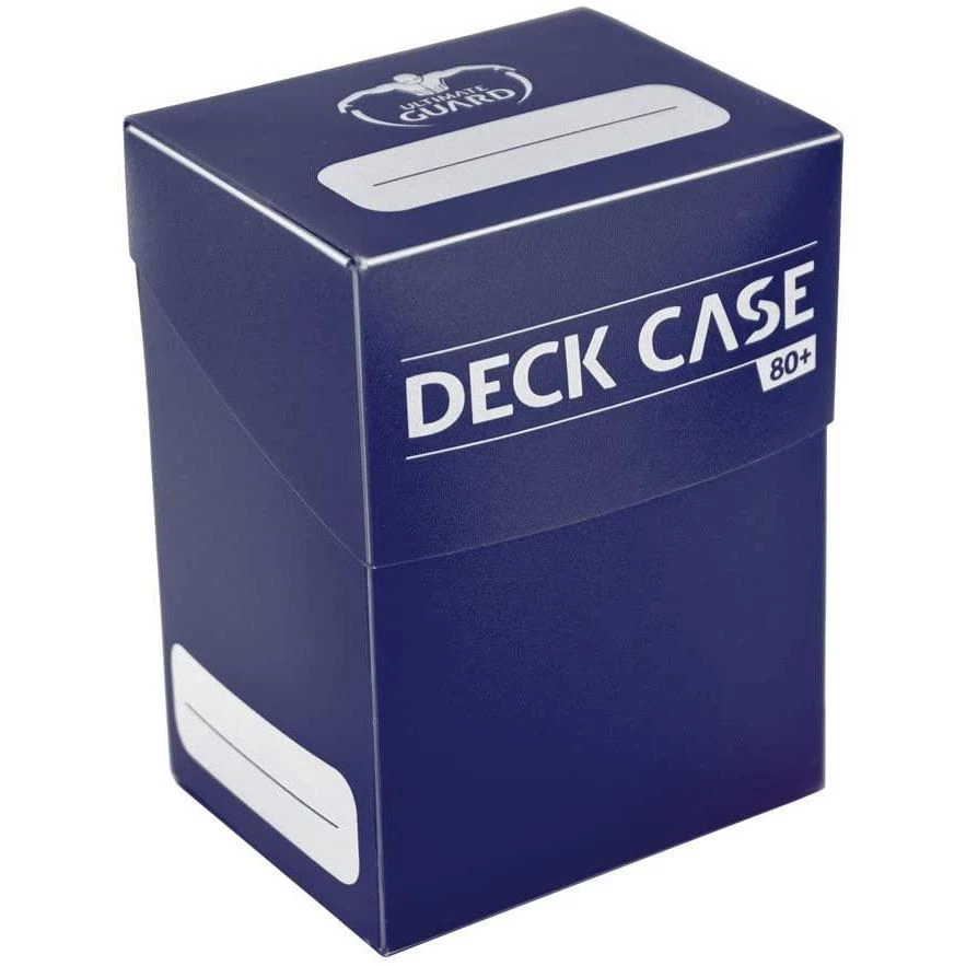 Tabletop Ultimate Guard: Deck Case 80+ Standard Size Blue 3 Tabletop Ultimate Guard: Deck Case 80+ Standard Size Blue