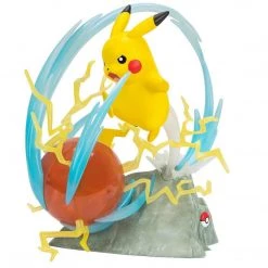 Pokemon Anime & Manga Pikachu Deluxe LightFX Statue