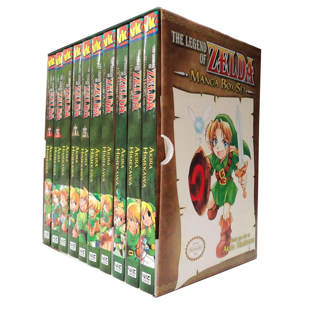 The Legend Of Zelda LEGEND OF ZELDA MANGA BOX SET Anime & Manga 5 The Legend Of Zelda LEGEND OF ZELDA MANGA BOX SET Anime & Manga