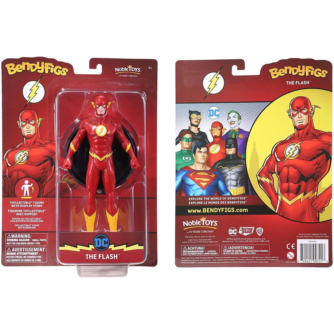 DC Comics The Flash Bendyfig Film & TV 4 DC Comics The Flash Bendyfig Film & TV