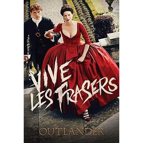 Outlander Vive Les Frasers Maxi Poster Film & TV 3 Outlander Vive Les Frasers Maxi Poster Film & TV