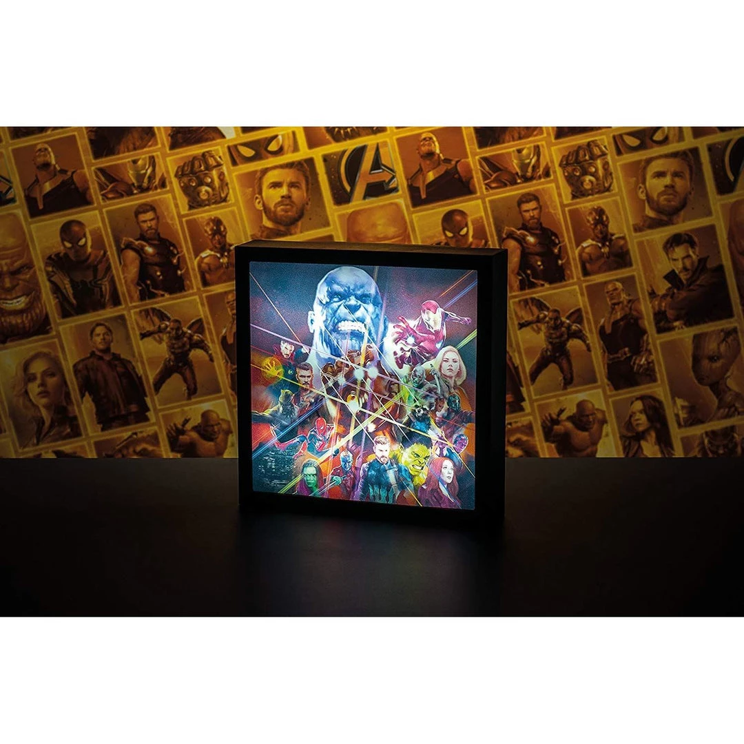 Avengers Film & TV Infinity War 3D Luminart 4 Avengers Film & TV Infinity War 3D Luminart