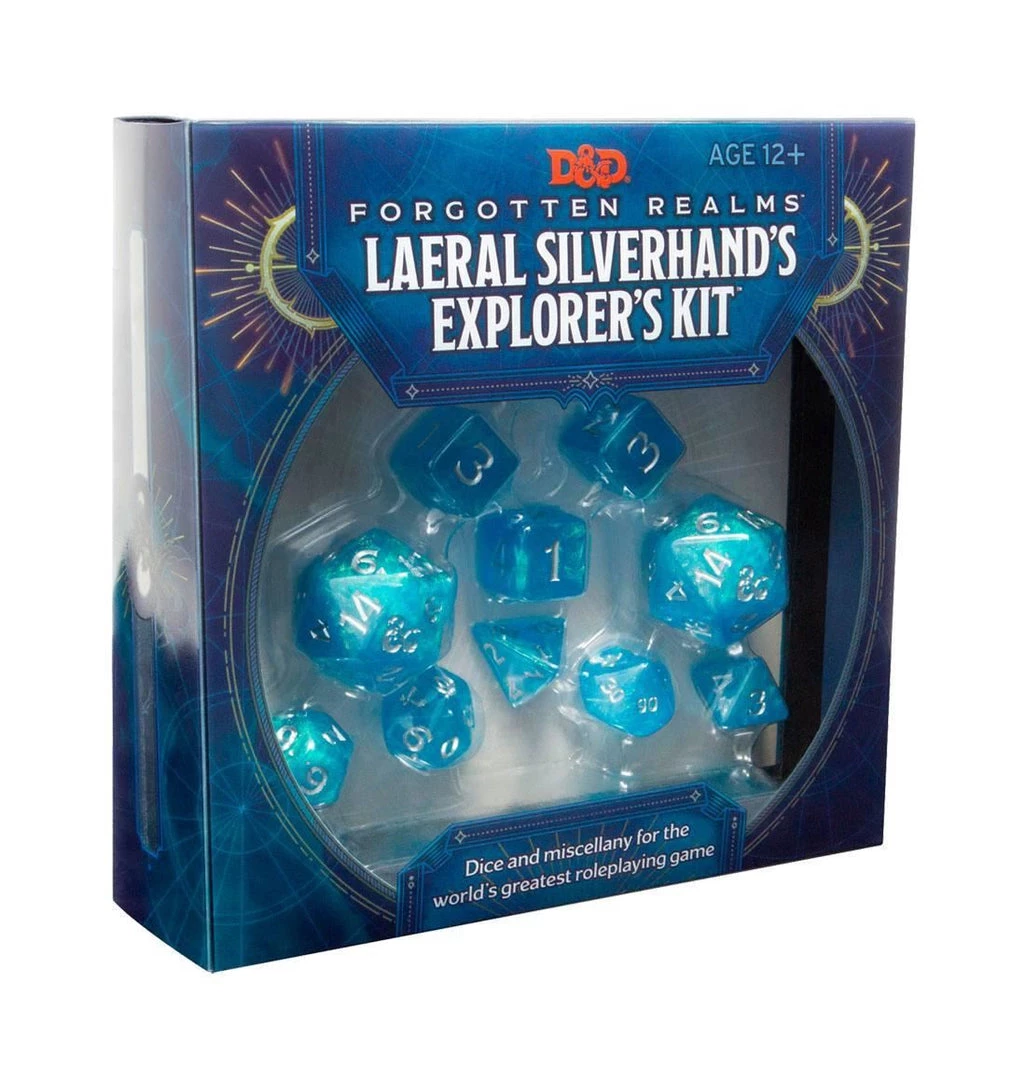 Dungeons & Dragons: Forgotten Realms - Laeral Silverhand's Explorer's Kit - Dice & Miscellany 6 Dungeons & Dragons: Forgotten Realms - Laeral Silverhand's Explorer's Kit - Dice & Miscellany