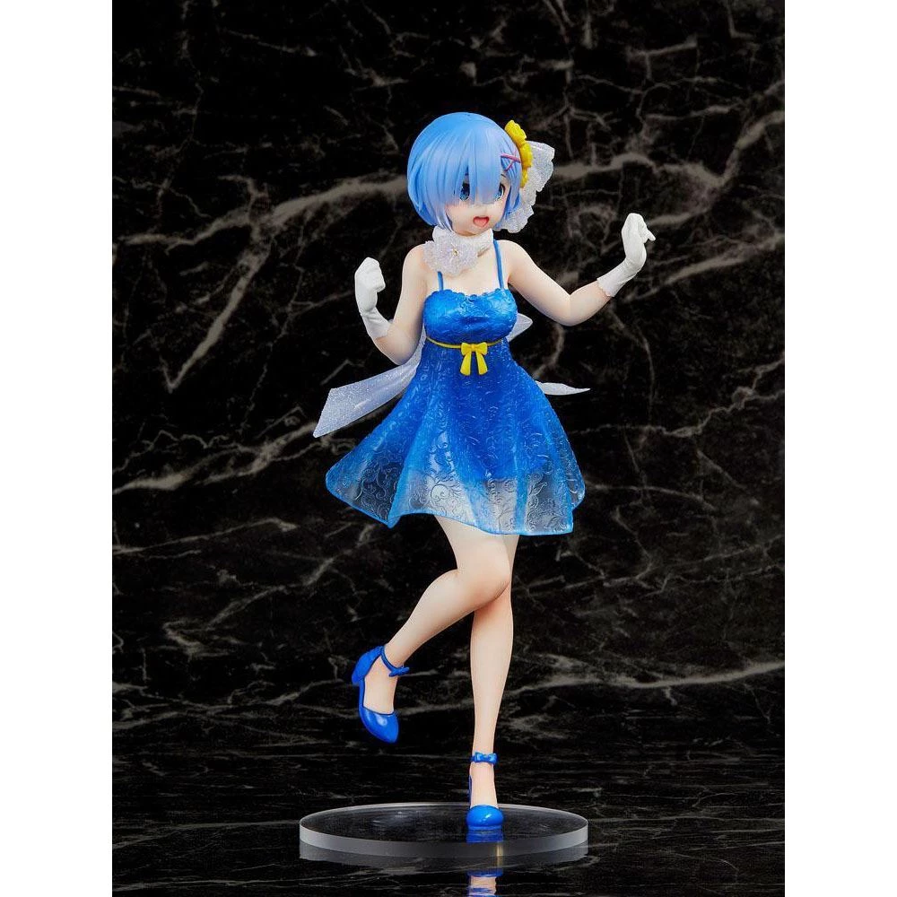 Re:Zero Rem (Clear Dress) 23cm PVC Statue Toys & Figures 8 Re:Zero Rem (Clear Dress) 23cm PVC Statue Toys & Figures