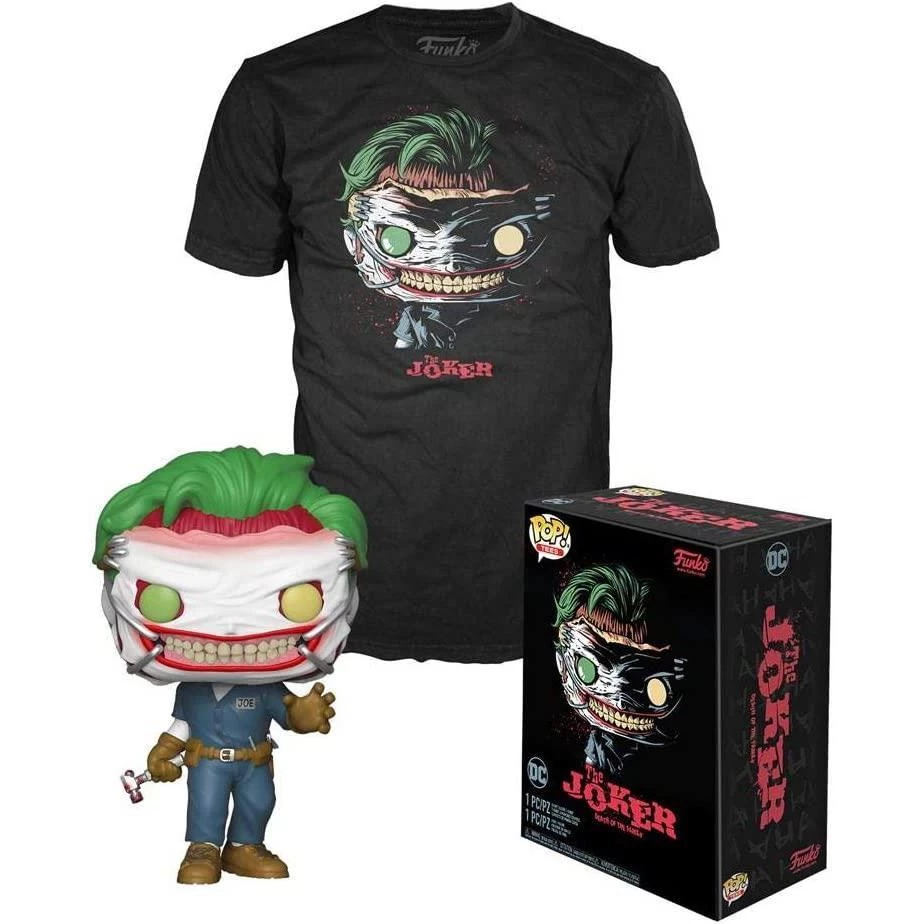 DC Comics DC Funkos Pop! & Tee - Death Of Joker 3 DC Comics DC Funkos Pop! & Tee - Death Of Joker