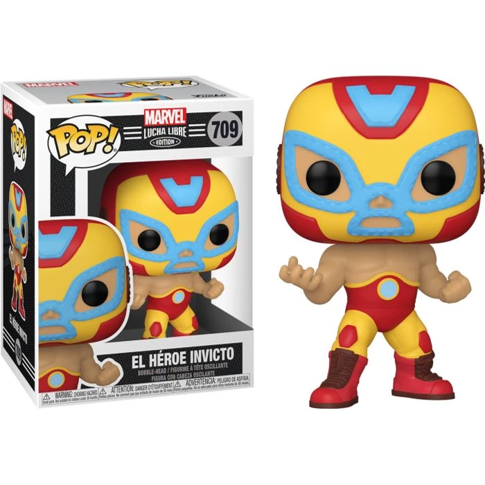 POP! Marvel: Lucha Libre - Iron Man Toys & Figures 3 POP! Marvel: Lucha Libre - Iron Man Toys & Figures