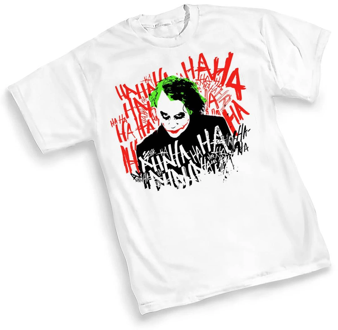 Batman Joker 'Ha-Ha-Ha' LG T-Shirt Film & TV 4 Batman Joker 'Ha-Ha-Ha' LG T-Shirt Film & TV