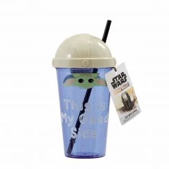 The Mandalorian: The Child - Cup W/ Straw (This Is My Good Side)