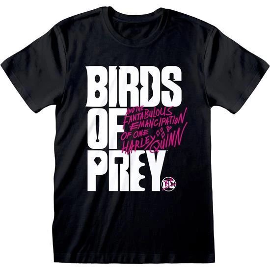 DC Comics Birds Of Prey Logo T-Shirt 4 DC Comics Birds Of Prey Logo T-Shirt