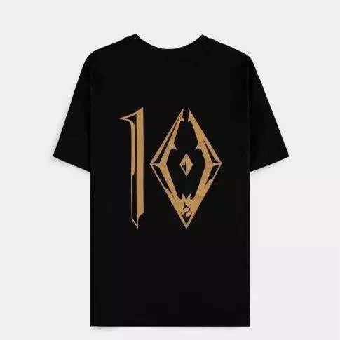 The Elder Scrolls TES: Skyrim - Metallic 10 Years T-Shirt 6 The Elder Scrolls TES: Skyrim - Metallic 10 Years T-Shirt
