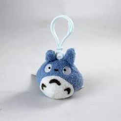 Studio Ghibli My Neighbor Totoro: Blue Plush Totoro Keychain Home & Gifts