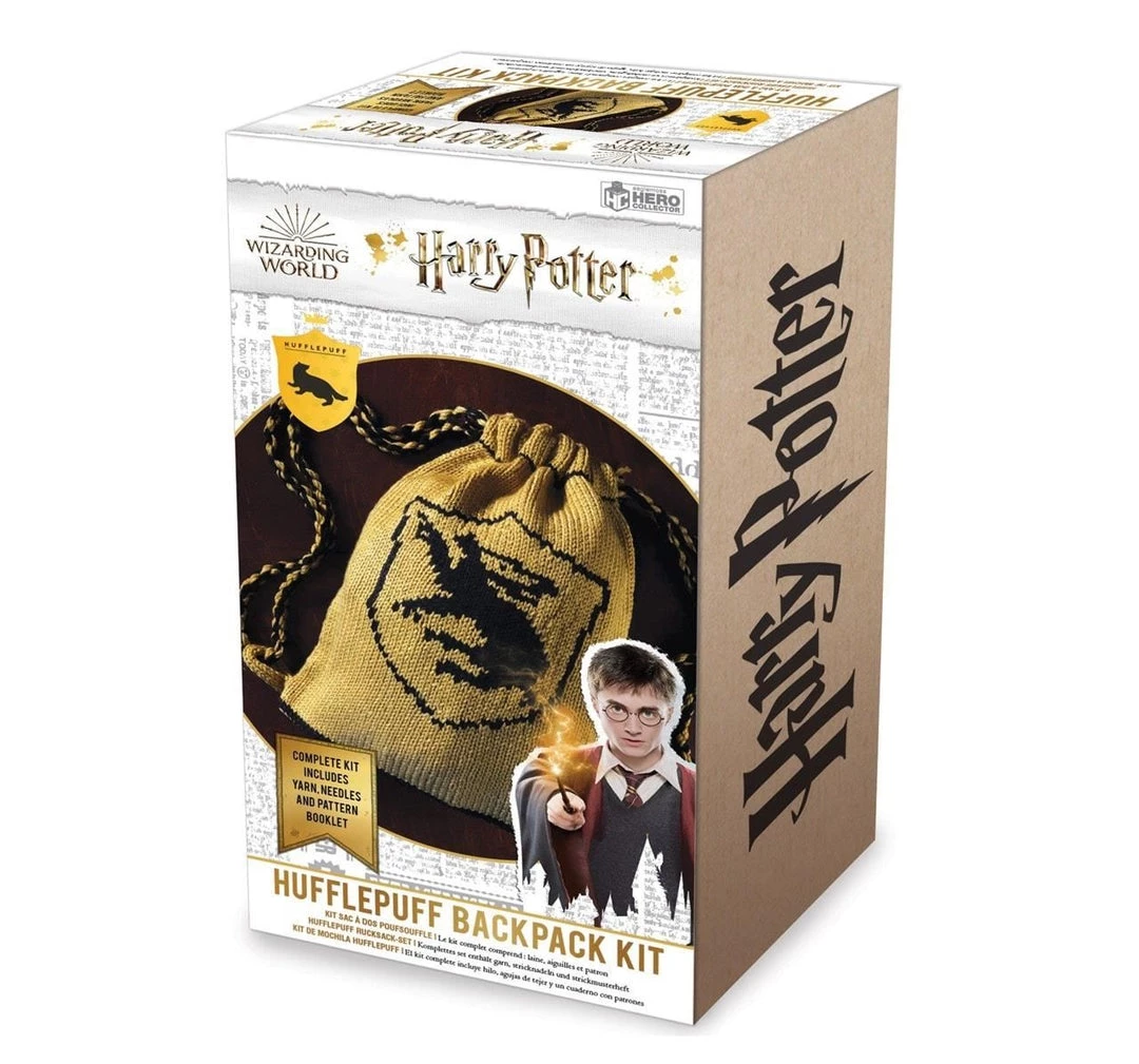Harry Potter - Hufflepuff Bag Knitting Kit Film & TV 6 Harry Potter - Hufflepuff Bag Knitting Kit Film & TV