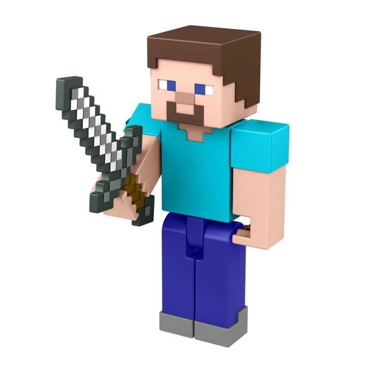 Minecraft Gaming Steve With Build-A-Portal Figurine 5 Minecraft Gaming Steve With Build-A-Portal Figurine