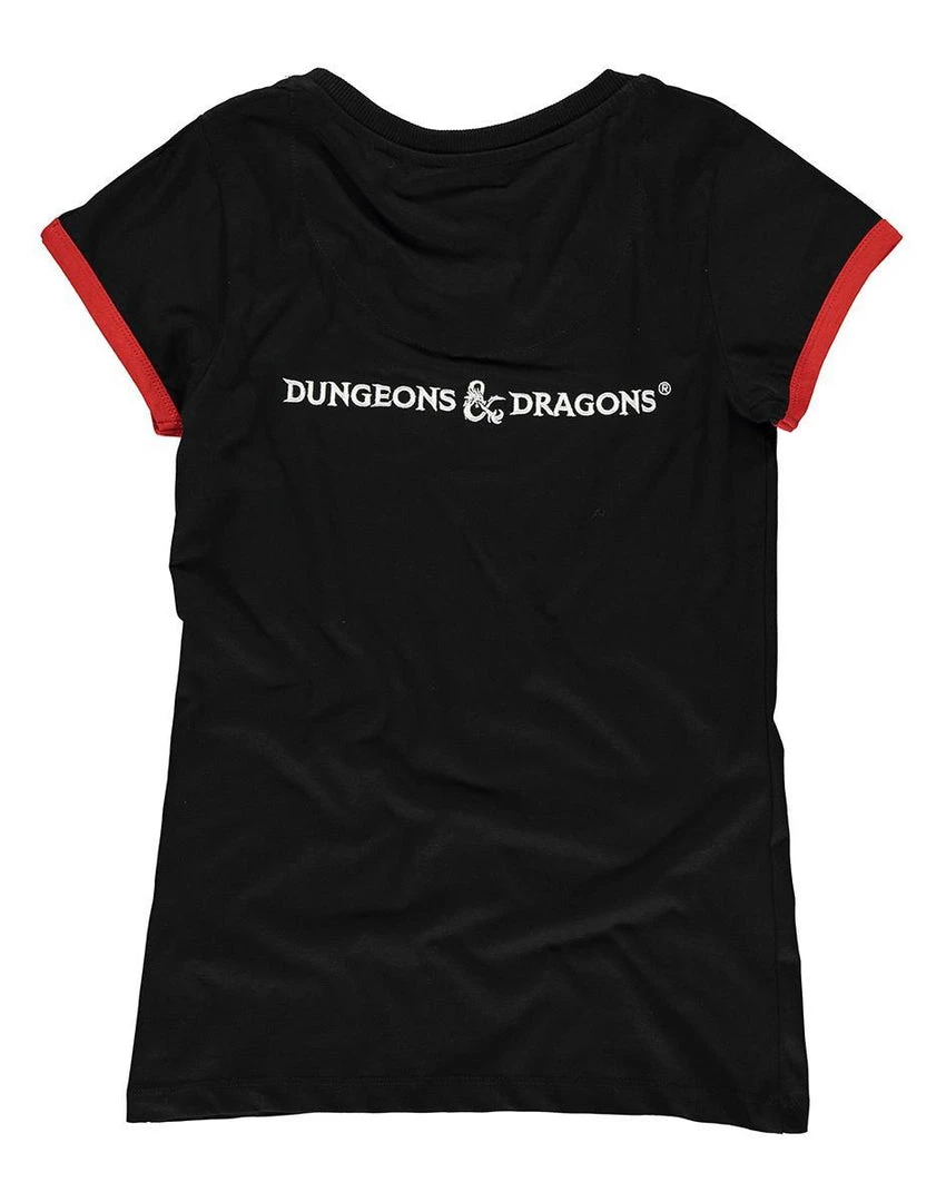 Geek-Aboo Geek Gear Dungeons & Dragons - Logo Women's T-Shirt 4 Geek-Aboo Geek Gear Dungeons & Dragons - Logo Women's T-Shirt