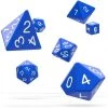 Oakie Doakie Dice Oakie Doakie - Solid Blue RPG Dice Set Tabletop 2 Oakie Doakie Dice Oakie Doakie - Solid Blue RPG Dice Set Tabletop