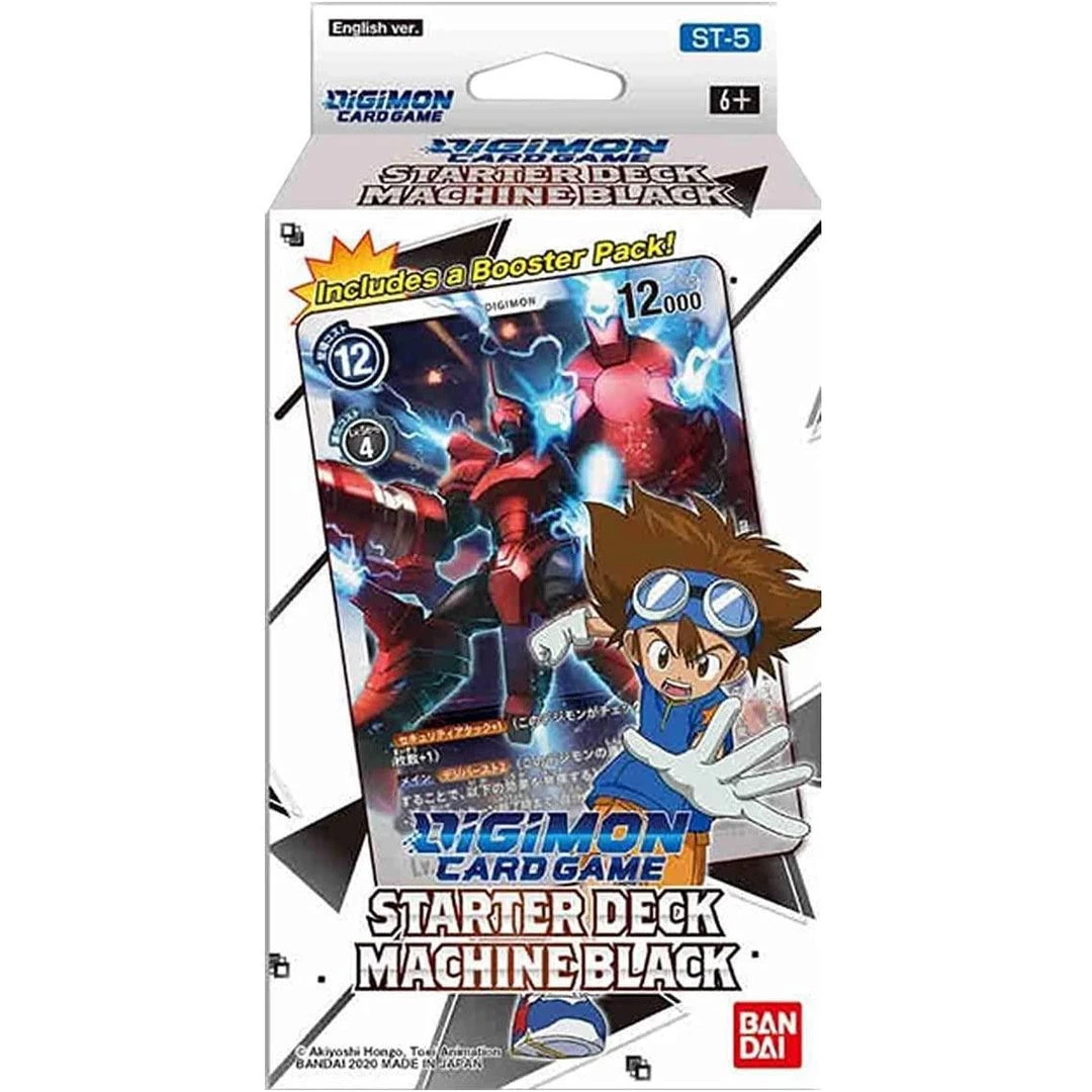 Digimon Card Game: Starter Deck - Machine Black ST-5 3 Digimon Card Game: Starter Deck - Machine Black ST-5