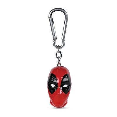 Marvel Home & Gifts Deadpool Head 3D Keychain 4 Marvel Home & Gifts Deadpool Head 3D Keychain