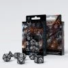 Q-Workshop Dragons Black/White Dice Set 2 Q-Workshop Dragons Black/White Dice Set