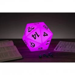 Dungeons & Dragons D&D Colour Changing D20 Light Tabletop 12 Dungeons & Dragons D&D Colour Changing D20 Light Tabletop