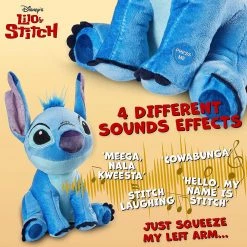 Lilo & Stitch Disney's Lilo And Stitch - Stitch Talking Plush