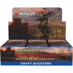 Magic: The Gathering - Commander Legends: Battle For Baldur’s Gate Draft Booster X24 Tabletop