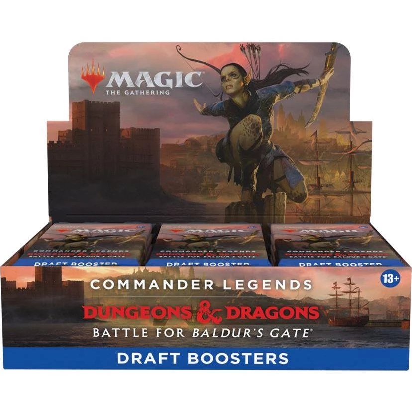 Magic: The Gathering - Commander Legends: Battle For Baldur’s Gate Draft Booster X24 Tabletop 3 Magic: The Gathering - Commander Legends: Battle For Baldur’s Gate Draft Booster X24 Tabletop